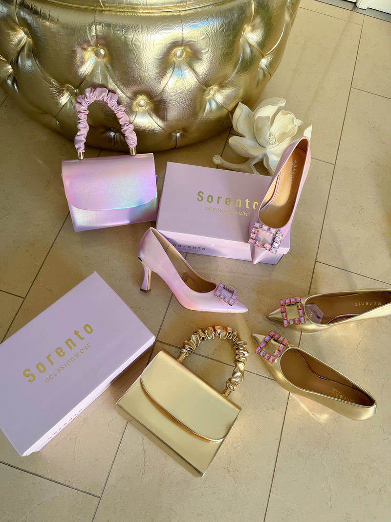 Sorento "Lady Gregory" Lilac Iridescent Stiletto