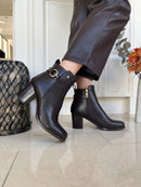 Patrizio Italiano 'Tufo Borgogna' Brown Ankle Boot