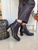 Patrizio Italiano 'Tufo Borgogna' Brown Ankle Boot