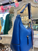 Gionni Moon Bag With Circle Detail - Blue 11G2777