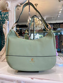 Gionni Moon Bag With Circle Detail - Sage 11G2777