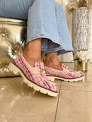 Zanni & Co Copenhagen Cuavan One Loafer - Pink Tweed