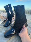 Patrizio Italiano Black Button Boot