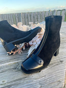 Patrizio Italiano Black Button Boot