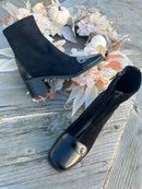 Patrizio Italiano Black Button Boot