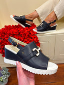 Kate Appleby Fritwell Sapphire Wedge Sandal