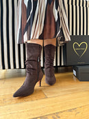 Marco Tozzi Chocolate Slouch Midi Boot 2-25310-47
