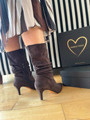 Marco Tozzi Chocolate Slouch Midi Boot 2-25310-47