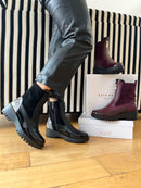 Kate Appleby Laggan Boot - Black & Snake Print
