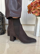 Marco Tozzi Brown Sock Boot 2-25392