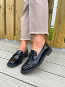 Marco Tozzi Loafer - Black Patent 24205-41 018