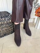 Marco Tozzi Brown Sock Boot 2-25392