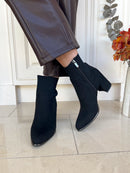 Marco Tozzi Black Sock Boot 2-25092