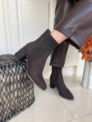 Marco Tozzi Brown Sock Boot 2-25392