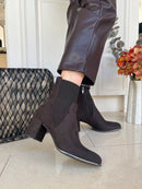 Marco Tozzi Brown Sock Boot 2-25392