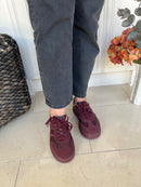 Drilleys 31 Burgundy Platform Trainer