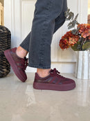 Drilleys 31 Burgundy Platform Trainer