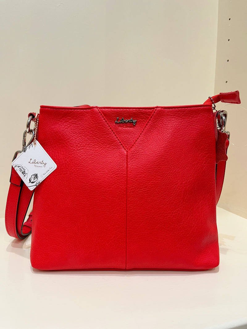 Gionni Oman Red Soft Crossbody Bag 11GL338