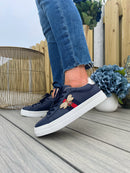 Redz Bee Stripe Trainer - Navy 97285-3