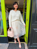 Absolute Statement Flower Earrings E2346GL Gold