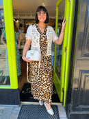 XTI Espadrille Metallic Wedge Sandal - Gold 143843