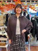 Devika Feather Knit - Taupe