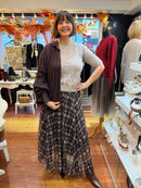 Devika Feather Knit - Taupe