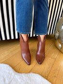 Marco Tozzi Matte V-Cut Boot -  Cognac 2-25361-41 305