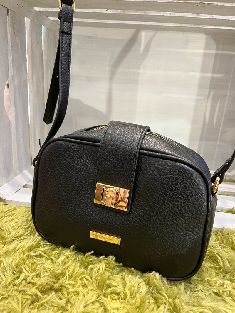 Hampten Palermo Crossbody Bag - Black 18H1603