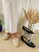 Kate Appleby 'Flitton' Baileys Shine Loafer - Neutral & White