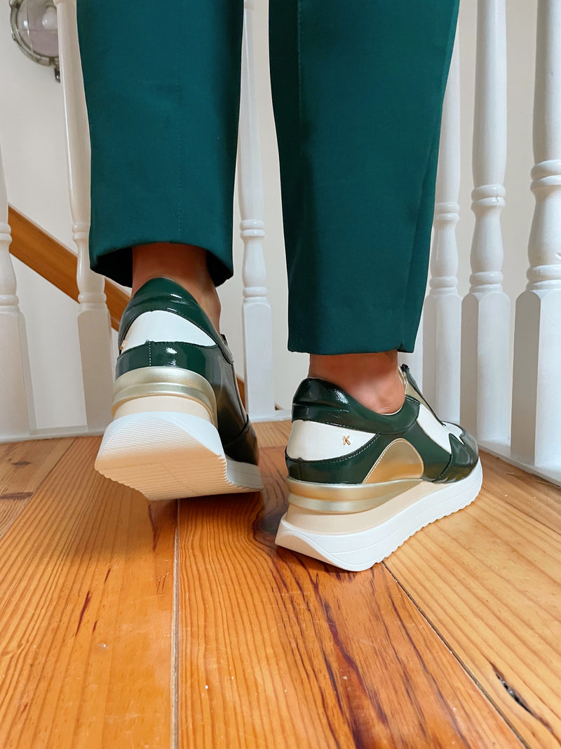 Kate Appleby "Alston" Trainers - Emerald Triangle