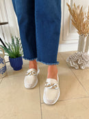 Patrizio 'Brenna' Crema Tweed Chunky Loafer