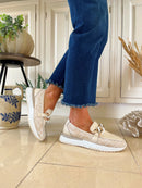 Patrizio 'Brenna' Crema Tweed Chunky Loafer