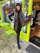 XTI Black Diamante Cowboy Ankle Boot  - Black 141723