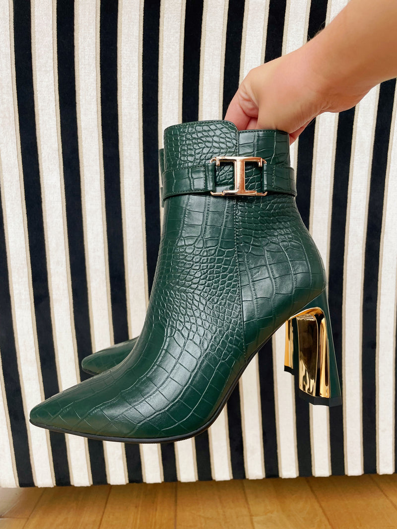 Redz Ankle Boot - Green F752