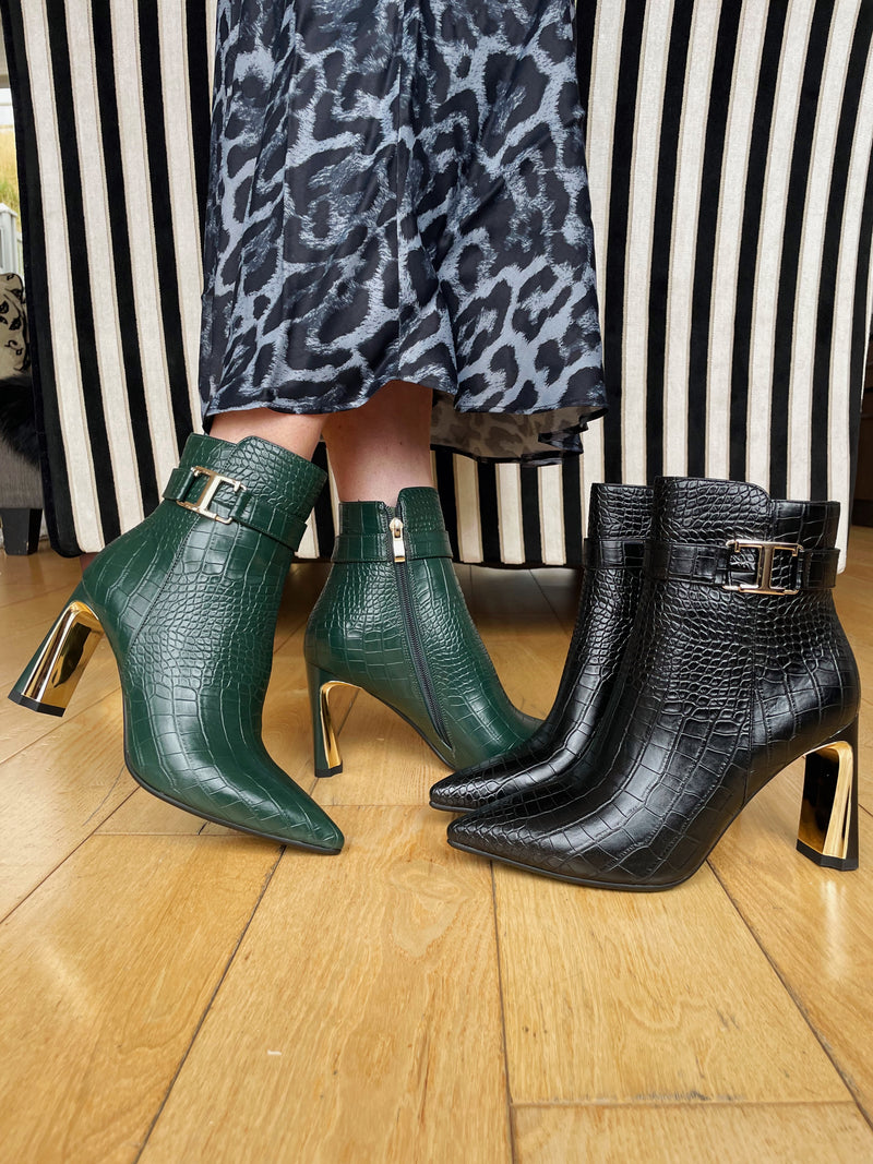 Redz Ankle Boot - Green F752