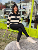 Cara Push In Stretch Legging - Black