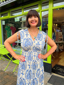 Absolute Chain Necklace N2351TQ Turquoise & Gold