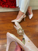 Kate Appleby Towersey Blush Shimmer Sling Back