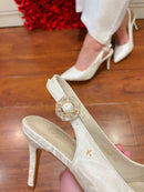 Kate Appleby Towersey Pearl Shimmer Sling Back