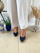 Kate Appleby Patent Stiletto Morpeth - Sapphire Navy