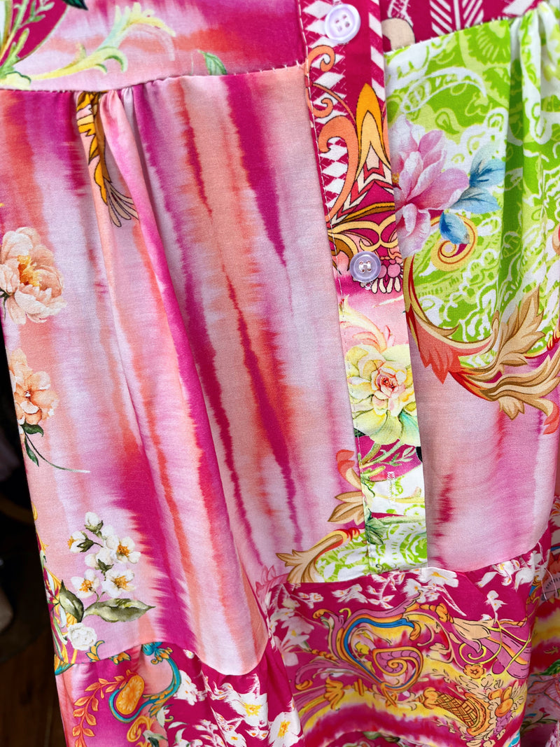 Christina Floral Smock Dress