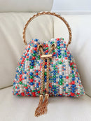 Kylie Pearl Bag - Rainbow Pearl