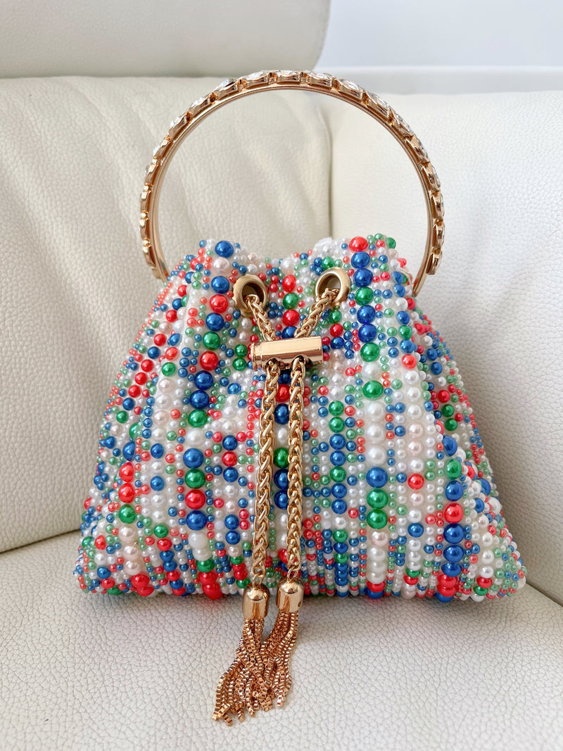Kylie Pearl Bag - Rainbow Pearl