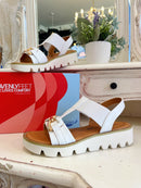 Heavenly Feet Lulu2 Comfort Light Weight Sandal - White