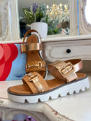 Heavenly Feet Dolores Comfort Light Weight Sandal - Rose Gold