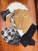 Cara Push In Stretch Legging - Black