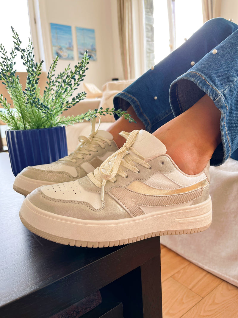 Safety Jogger Trainer 624666 White & Gold