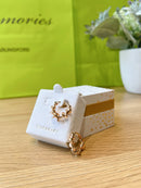 Tipperary Swirl Earrings Gold 163874