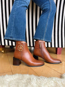 Patrizio Italiano Gold Emblem Boot - Carmello